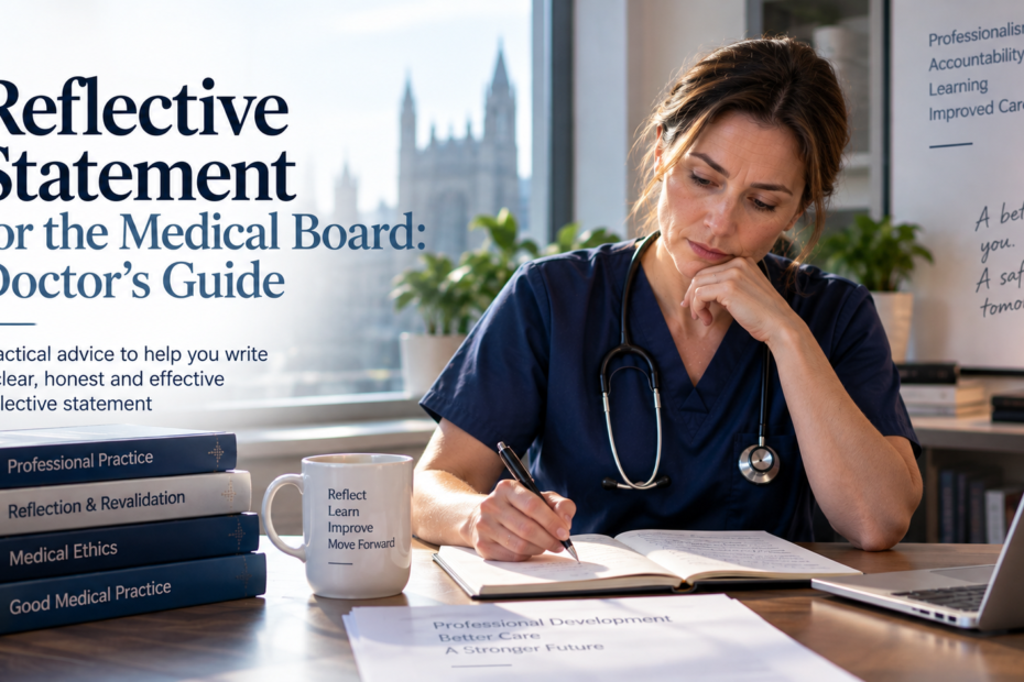 Reflective Statement for the Medical Board: Doctor's Guide