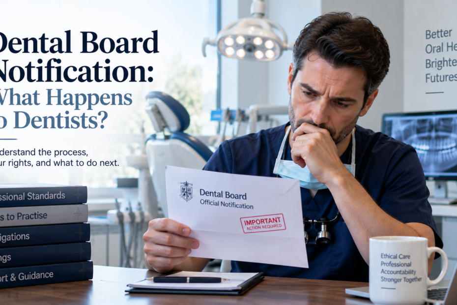 Dental Board Notification: What Happens to Dentists?