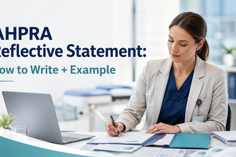 AHPRA Reflective Statement: How to Write + Example