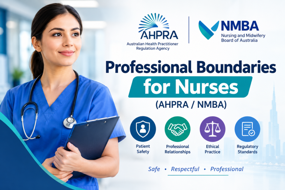 Professional Boundaries for Nurses (AHPRA / NMBA)