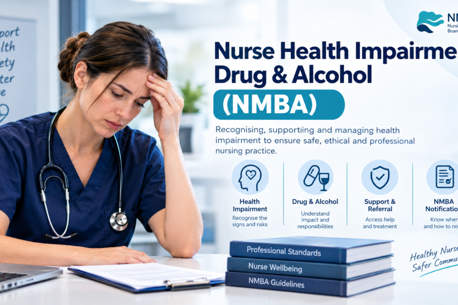 Nurse Health Impairment, Drug & Alcohol (NMBA)